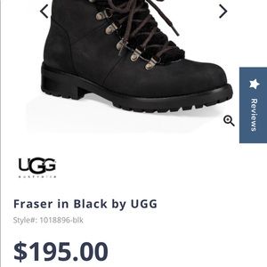 UGG lace up boot
